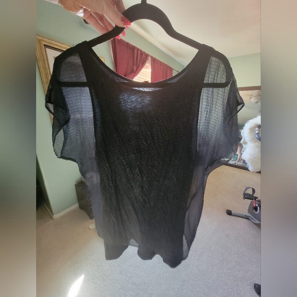 Express blouse in black. Size small. - Picture 4 of 4